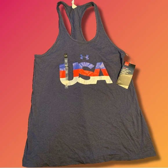 Under Armour “USA” Tank Top 🏃‍♀️🇺🇸 - Picture 1 of 5